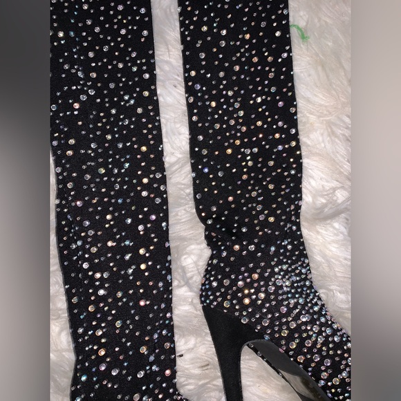 Diamond stocking heels - Picture 2 of 5